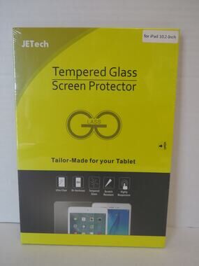 NEW SEALED JETech iPad 10.2 inch Tempered Glass Screen Protector